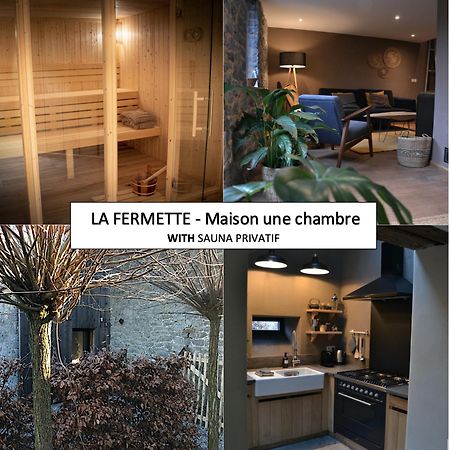 La Petite Reuleau - Gites Champetre "Le Fenil" Et "La Fermette Sauna " Ciney Buitenkant foto