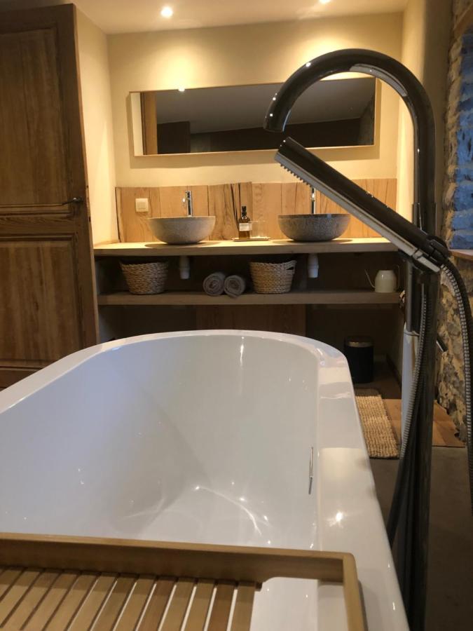 La Petite Reuleau - Gites Champetre "Le Fenil" Et "La Fermette Sauna " Ciney Buitenkant foto
